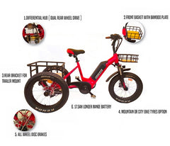 Whipper Deluxe E-Trike