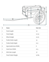 Bicycle Cargo Trailer